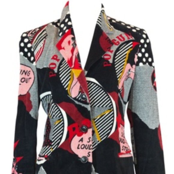 Vintage Cento Pop Art Jacket - Picture 1 of 1